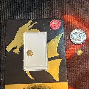 98% Solid Gold Nugget with Certificate of Authenticity